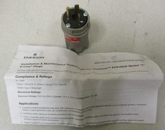Appleton ECP-2023 Explosion Proof Electrical Plug Aluminum 20A 125VAC Watertight