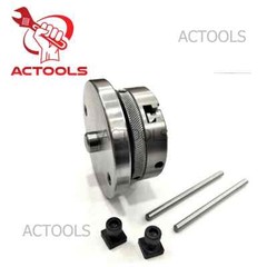 Rotary Table Tilting 4″ Inch With 3 Jaw 65mm Mini Lathe Chuck Milling Machine