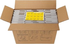 Versatile White Corrugated Cardboard Boxes 12x10x4 – Eco-Friendly 15-Pack