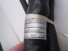 Technical Heaters Inc. Model No. 3′ Volts: 110 Phase: 1 Amps: 0.53