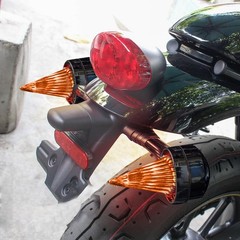 Smoke Bullet Turn Signal Light Lens Cover Fit for Harley Touring Road Glide Road