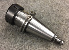 TECHLEADER CAT50 TG150 Collet Chuck + 1.25″/32mm Collet + HAAS TSC Ret’n Knob