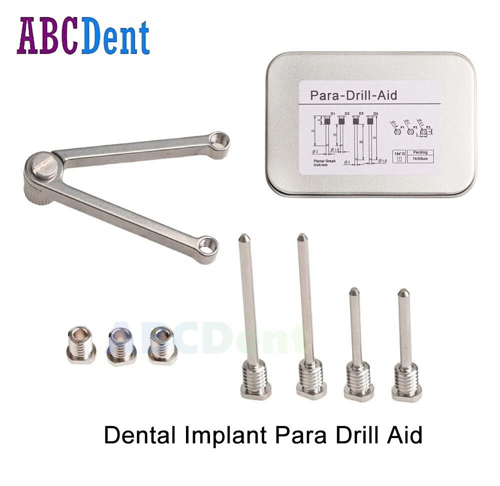 Dental Implant Guide Tool Parallel Para Drill Aid Implantation Position Locator