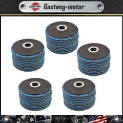Premium Zirconia Flap Sanding Disc Grinding Wheel 40 Grit 4-1/2 x 7/8″ 50Pack
