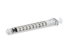 BD Disposable 1ml Syringe NO Needle Luer-Lok Tip 309628 BX/100