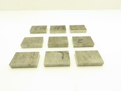 4140/4142 PH Alloy Steel Flat Bar Stock 5/8″x 2″x 3″L Lot of 9 Blocks