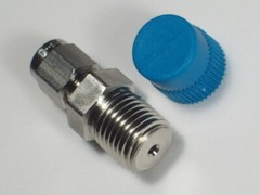 1- Swagelok Stainless Steel Connector Fitting,1/8″ Tube x 1/4″ M NPT, SS-200-1-4