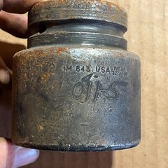 Snap-on IM-643 6 Point 1″ Drive Impact Socket 2″ Snap On IM643 USA – C