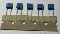 .1 µF, 10%, 100 Volt, Polyester (PET) Metalized Film Capacitor, Radial, 5 Each