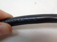 KING KORD 14″ WEATHER RESIST. 3-PRONG POWER CABLE SJTOOW 12 AWG 300V E67474 R4TB