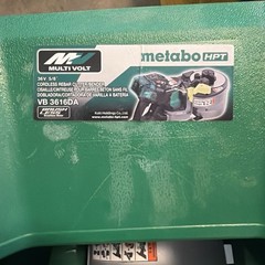 Metabo 36 Volt 5/8″ Cordless Rebar Bender/Cutter Kit VB3616DA