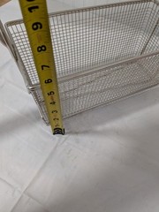 FRANKLIN FRY BASKET W/FRONT HOOK 13 1/4 IN X 6 1/2 IN X 5 7/8 IN 63121