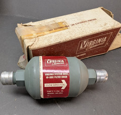Virginia System Boss Hi-Side Filter Drier AH-053 3/8″ Flare 5 Cu In with Box NOS