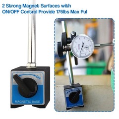 Dial Indicator with Magnetic Base 0.001″Precision Gauge Test Indicator Point Set