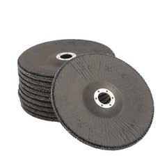 10 Pcs 7″ x 7/8-Inch T29 Flap Discs 40 Grit Flapper Wheel for Angle Grinder