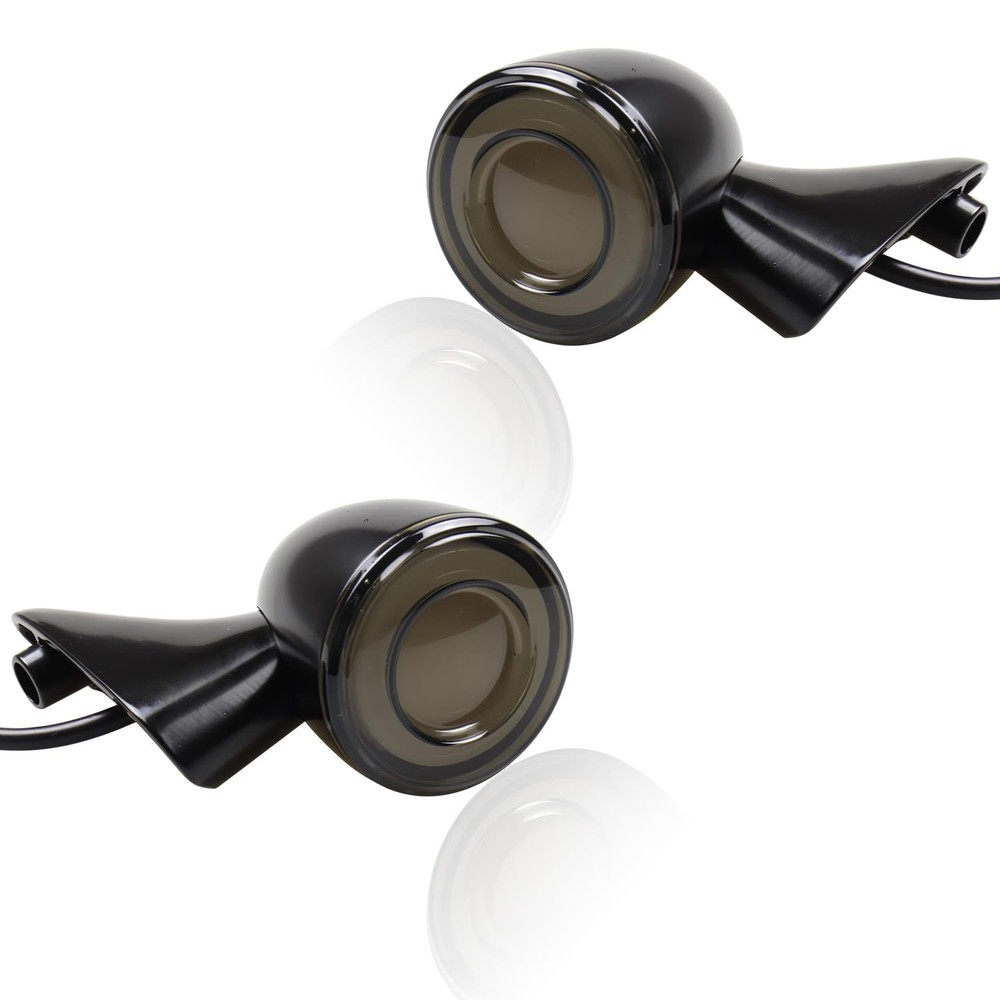 FACAILAHA Smoked Switchback Front LED Turn Signals Light Motorcycle Running