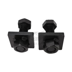 Pair 5x 4.5 Lug Superior Shipping Container Wheels, Spindle Kit Thickened 6000LB