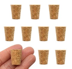 10PK Cork Stoppers, Size #5 – Tapered Shape – Eisco Labs