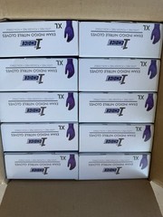 1st Choice Indigo Nitrile Disposable Exam/Medical Gloves 3 Mil, Latex-Free, 1000