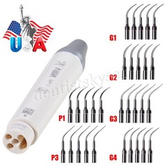 Dental Ultrasonic LED Scaler Handpiece / Scaling Perio TIPS Fit EMS Refine