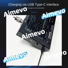 SV4401A 50KHz-4.4GHz VNA Vector Network Analyzer 100DB Dynamic 7 Inch Touch LCD