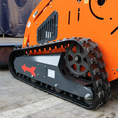Upgraded 24HP Mini Skid Steer Loader 2-Cylinder Air Cooled Engine 3 Pump CE