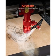 Uimoso 45W CO2 Laser Engraving Machine with 12 x 8 in Work Area