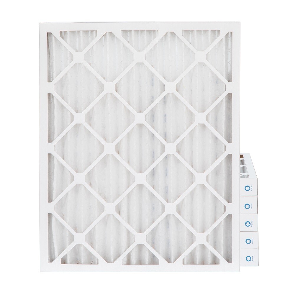 16x20x2 MERV 8 Pleated AC Furnace Air Filters. Box of 6