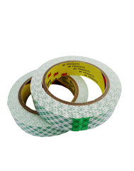 3M 4032 Double Coated Urethane Foam Tape, Attaching, Mounting, White,1 Roll