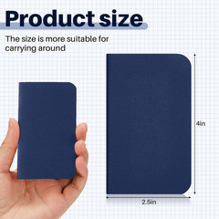 Outus 15 Pcs Mini Pocket Notebook 2.5″ X 4″ Small Journal Kraft Paper Notepads B