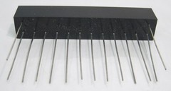 Vintage Artronic Instrument Company Series LJ 250 OHMS 1.1 13-Pin Circuit