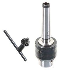 5/64” to 1/2” Drill Chuck Tool With MT2 Morse Taper Arbor and Key For Lathe