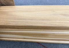 3/4″ x 4.75″ x 84″ 6 Boards Premium Teak Kiln-Dried Deck Board Lumber Costa Rica