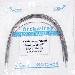 Dental Orthodontic Stainless Steel Arch Wire Rectangular Square/Ovoid/Natural