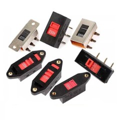 Voltage Selector Slide Switch AC 110V-220V / 115V-220V / 115V-230V 3 Pin 6 Pin