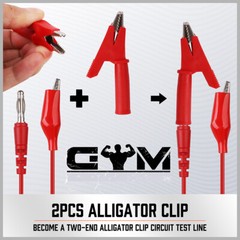 22Pcs Automotive Back Probe Kit Multimeter Test Leads Alligator Clips Wire Tool