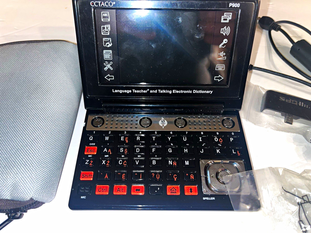 ECTACO Partner P900 Handheld Electronic Dictionary English Voice USB w/ Case