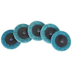 50 Pcs 2 Inch Fine Surface Conditioning Discs Roll Lock Grinder Sanding Pads