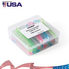 1040pcs/box Dental Orthodontic Ligature Ties Elastic Rubber Bands Dark Light