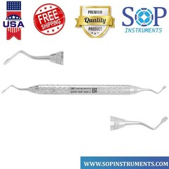 Dental Restorative Gingival Cord Packer 7 Guyer Serrated by SOP Instruments