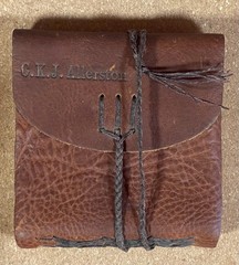 RENAISSANCE ART Leather Journal Handmade Bound Journal Blank Book Sketchbook