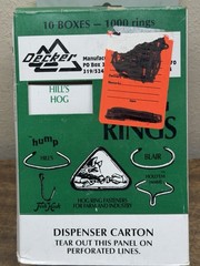 Lot of 1,000 Decker Manufacturing Company ~Decker’s Hump Hill’s No.3 Hog Rings