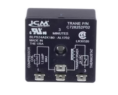 Trane C728252P02 BLPS24A9X180-AL1702 Relay Time Delay SP 3Min 0.5A 24VAC Coil Re