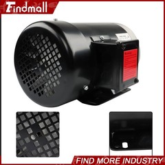 2 HP General Electric Motor 3 Phase 56C Frame 1800 RPM TEFC 230 / 460 Volt New