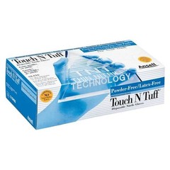 Ansell 92-616 Touchntuff 92-616, Disposable Gloves, 3 Mil Palm, Nitrile,