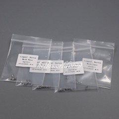 100 Pcs/10packs Dental Orthodontic Lingual Buttons Bondable Round Base Mesh