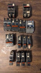 Federal Pacific FPE Stab-Lok Circuit Breakers LOT Of 14: 15a, 20a, 30a 40a, 60a