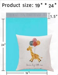 #7 19×24 Poly Mailers Envelopes Shipping Bags TEAL (Green) 300 Pieces