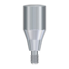 5pcs Healing Cap Mini Platform 2.5mm Oss tem TS Compatible Dental Titanium