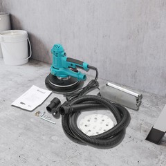 110V/60Hz Auto Vacuum Drywall Sander Machine Handheld Wall Polishing Machine